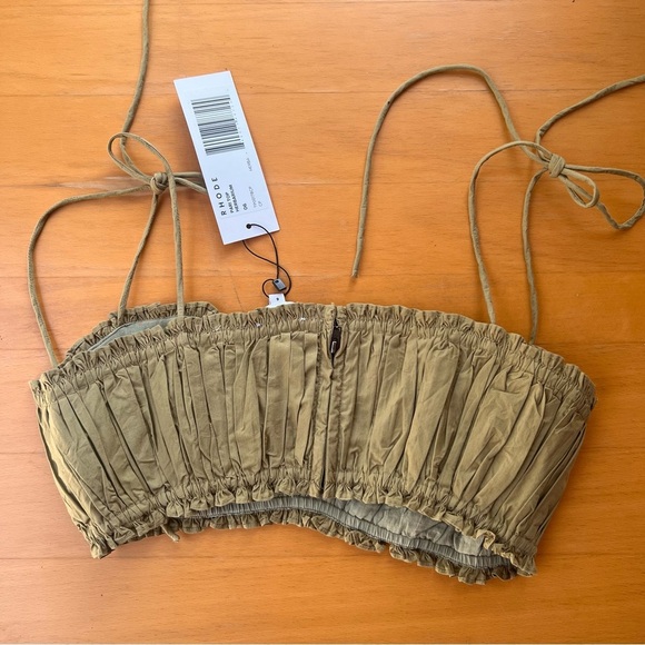 NWT RHODE Pari Cropped Bandeau Top Herbarium 6 - Picture 9 of 10